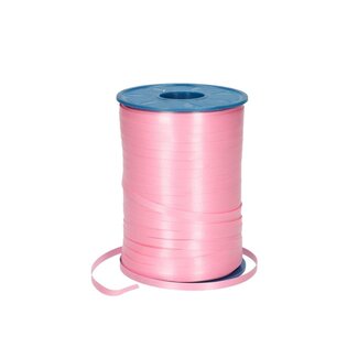 4A Ruban à friser 020 | Couleur : Rose | Largeur 5 millimètres | Longueur 500 mètres | Par rouleau