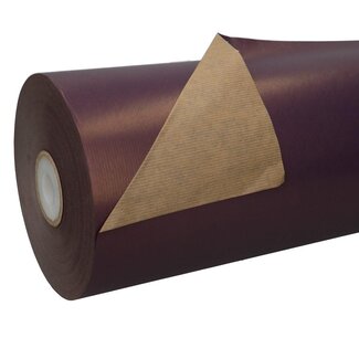 4A Papier en rouleau | Couleur : Brun lilas | Largeur 60 centimètres | 50 grammes/m2 | Poids 12 kilos | Par rouleau