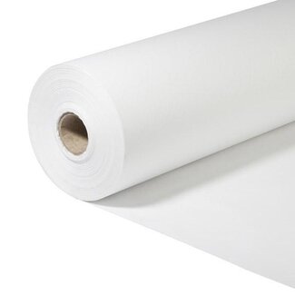 4A Witkraft Papier op rol | Kleur: Naturelle Wit | Breedte 60 centimeter | 50 gram/m2 | Gewicht 12 kilo | Per rol
