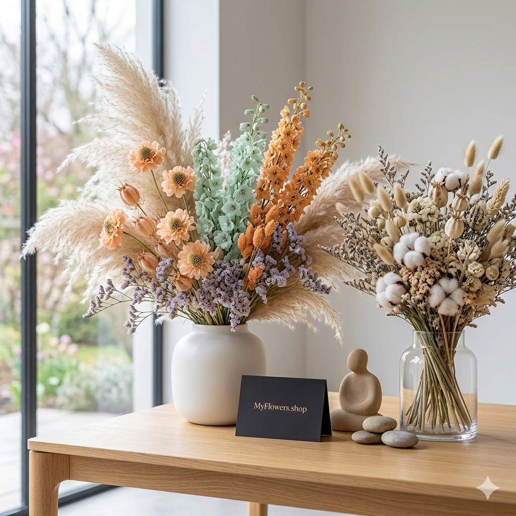 Fleurs Séchées de Printemps | Créez un air de renouveau durable avec la nouvelle collection de MyFlowers.shop