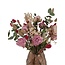 Boeket droogbloemen "Zara" | Lengte ± 55 centimeter | Met oa. eucalyptus en roze pioenrozen