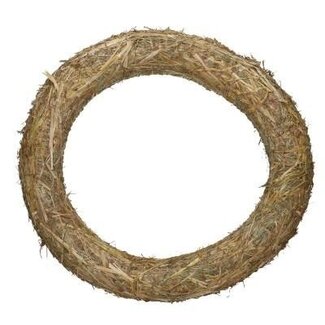 4A Straw Wreath | Colour: Light Brown | Diameter 50 centimetres | Per 5 wreaths