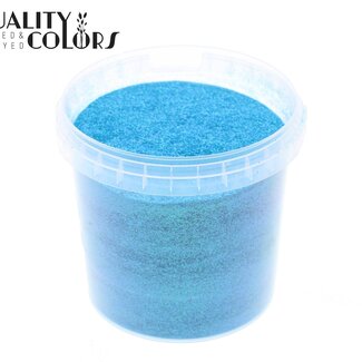 QC Glitter in Reusable Bucket “Iridescent Lake Blue” | Colour: Blue | Content 400 grams | Per bucket