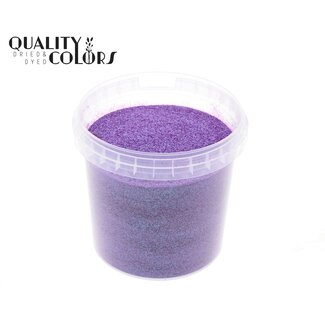 QC Glitter in Herbruikbaar Emmertje | Kleur: Lilakleurig | Inhoud 400 gram | Per emmertje