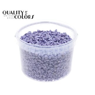 QC Stones in Reusable Bucket | Colour: Lilac | Diameter 9 - 13 millimetres | Capacity 3 litres | Per bucket