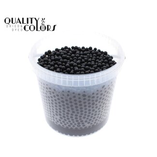 QC Hydrogelparels in Herbruikbare Emmer | Kleur: Zwart | Diameter 2.5 - 3 millimeter | Inhoud 10 liter | Per emmer