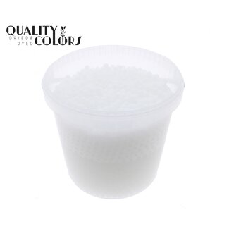 QC Hydrogelparels in Herbruikbare Emmer | Kleur: Wit | Diameter 2.5 - 3 millimeter | Inhoud 10 liter | Per emmer