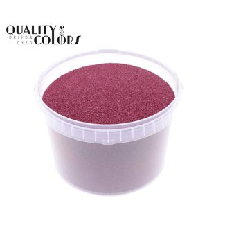 QC Decoratief Zand in Herbruikbare Emmer | Kleur: Kerskleurig | Diameter 0.1 - 0.5 millimeter | Inhoud 3 liter | Per emmer