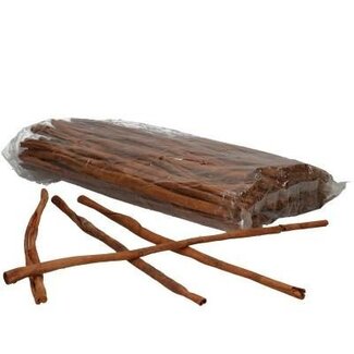 4A Droogvrucht Kaneelstok | Kleur: Bruin | Lengte 40 centimeter | Gewicht 500 gram | Per zak