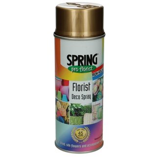 4A Acryl Sprühfarbe Farbspray "Brite Gold" | Farbe: Goldfarben | Inhalt 400 Milliliter | Pro Sprühdose