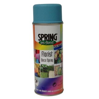 4A Peinture en spray "Soft Blue" | Couleur : Bleu clair | Contenu : 400 millilitres | Spring Pro Florist Deco Spray | Par aérosol