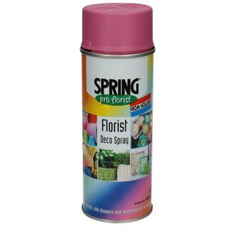 4A Spuitverf Kleurspray "Pale Orchid" | Kleur: Donkerroze | Inhoud 400 milliliter | Spring Pro Florist Deco Spray | Per spuitbus