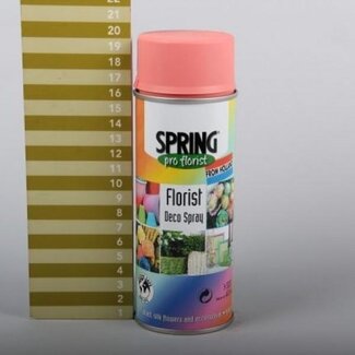 4A Spuitverf Kleurspray "Pink" | Kleur: Roze | Inhoud 400 milliliter | Spring Pro Florist Deco Spray | Per spuitbus