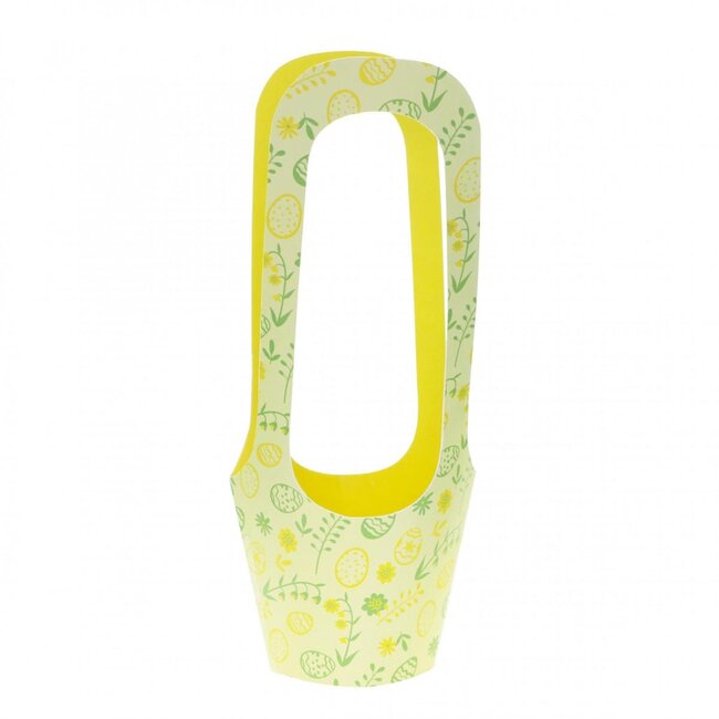 Tas “Florine” | Kleur: Geel | Diameter 13 centimeter | Hoogte 38 centimeter | Per 10 tasjes