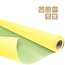 Tweezijdig Papier op rol “Duo Pastel” | Kleur: Geelgroen | Breedte 80 centimeter | Lengte 40 meter | 60 gram/m2 | Per rol