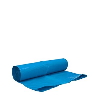 4A Waste bag | Colour: Blue | Width 65 - 25 centimetres | Length 140 centimetres | Thickness 70 microns | Per 10 bags