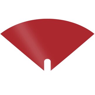 4A Housses Moon Isa | Couleur : Rouge | Longueur 40 centimètres | Largeur 40 centimètres | Par 50 housses