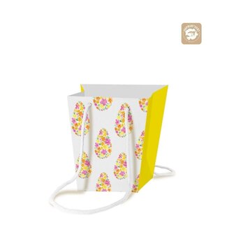 4A Tas “Maulice” | Kleur: Gemengde Kleuren | Lengte 15 centimeter | Breedte 11 centimeter | Hoogte 17 centimeter | Per 10 tasjes