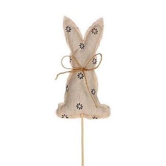 4A Rabbit Stake | Colour: Cream | Stake length approximately 50 centimetres | Rabbit length 16 centimetres | Per 25 stakes