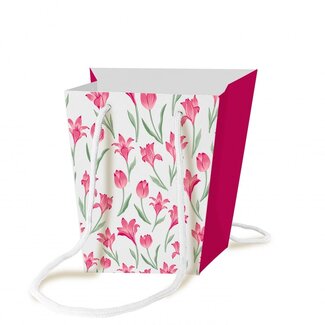 4A Bags “Signature Aria” | Colour: Pink | Length 15 centimetres | Width 11 centimetres | Height 17 centimetres | Per 10 bags