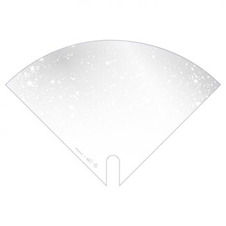 4A Hoezen “Moon Celestine” | Kleur: Naturelle Wit | Lengte 35 centimeter | Breedte 35 centimeter | Per 50 hoezen