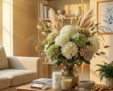 Fleurs d'Hortensia Artificielles : Le guide ultime pour un intérieur coloré et intemporel avec des fleurs plus vraies que nature.