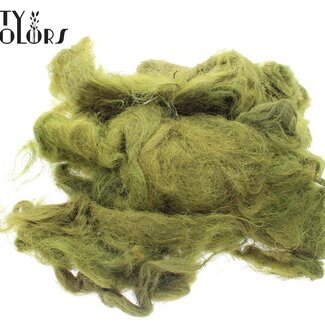 QC Fuzzy Fibre “Olive Green” | Couleur : Vert foncé | Contenu 250 grammes | Par sachet