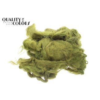 QC Fuzzy Fibre “Olive Green” | Kleur: Donkergroen | Inhoud 250 gram | Per zakje