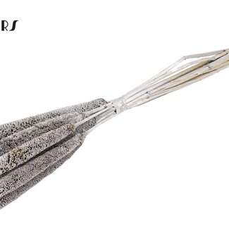 QC Babala de Millet Perlé | Couleur : Argenté | Longueur ± 65 centimètres | 10 tiges par bouquet | Par bouquet