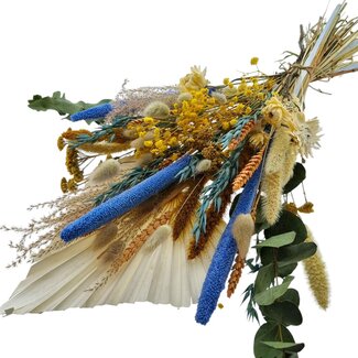 MyFlowers Boeket droogbloemen Beautiful Dawn | Lengte ± 55 centimeter | Gewicht ± 250 gram