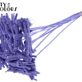 QC Decorative Coco Rose Posy on stick | Colour: Lilac Purple | Coco Rose Posy Stick | Stick length ± 50 centimetres | 10 sticks per bunch