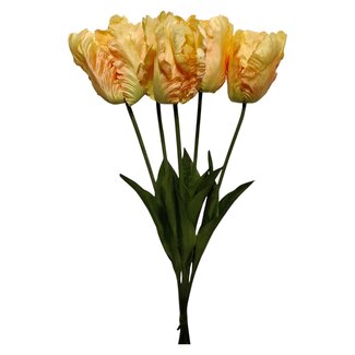 Tulip Artif | Yellow | 65 cm |  Per 5 stems
