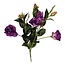 Lisianthus fleur artificielle | Couleur: Violet | Eustoma fleurs artificielles | Longueur ± 75 centimeter | Par fleur artificielle