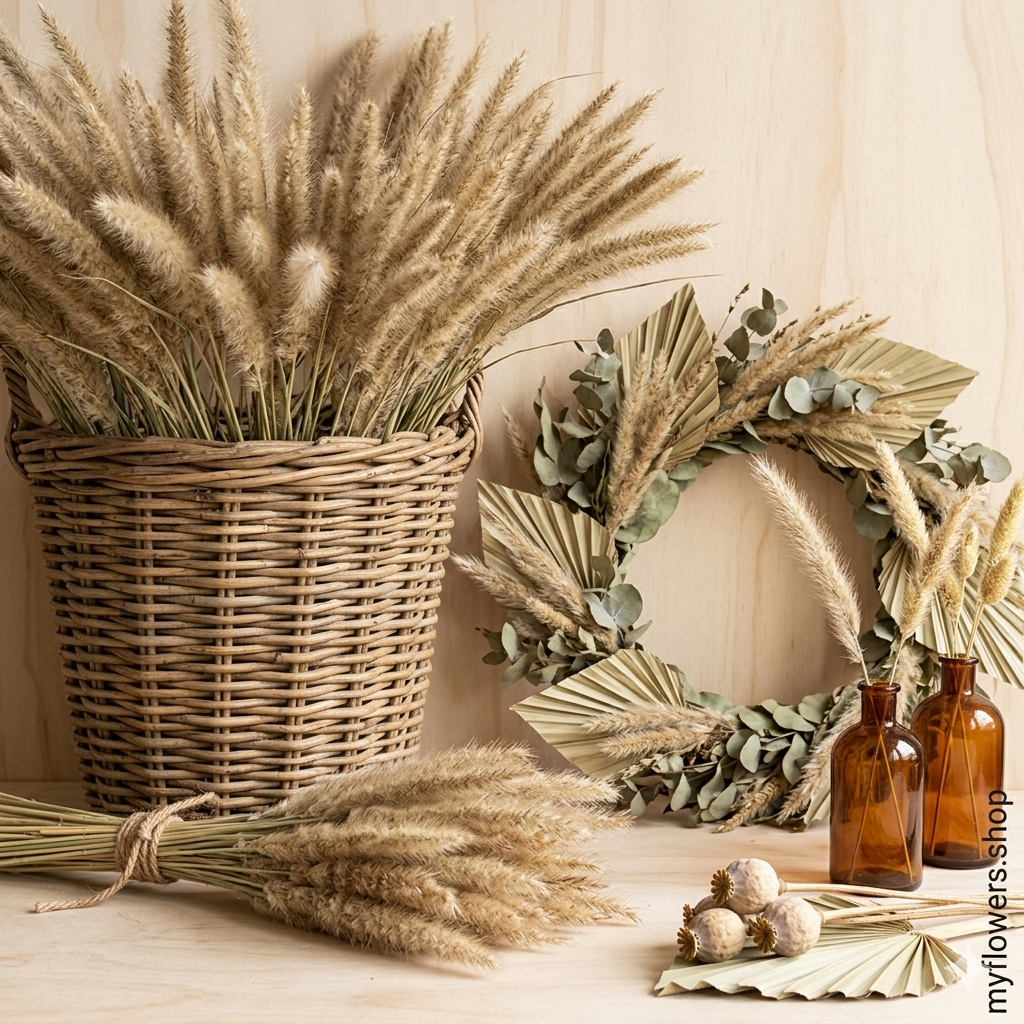 Pennisetum (Lampenputzergras) – Verleihen Sie Ihrem Interieur eine luftige Note: Alles über das Styling und Kombinieren von Pennisetum-Ziergras
