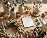 Papaver Somniferum (Slaapbol) - Rustieke Elegantie in je Interieur: Ontdek de Kracht van Gedroogde Papaverbollen