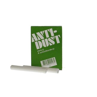 4A Krijt | Kleur: Natuurlijk Wit | Inhoud 50 krijtjes | Per doosje