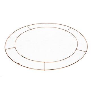 4A Oasis Metalen Ring | Kleur: Koperkleurig | Diameter 31 centimeter | Per 20 ringen