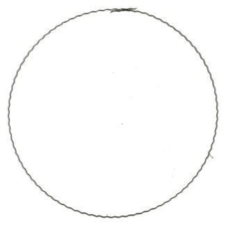 4A Metalen Ring | Kleur: Zilverkleurig | Diameter 20 centimeter | Per 50 ringen