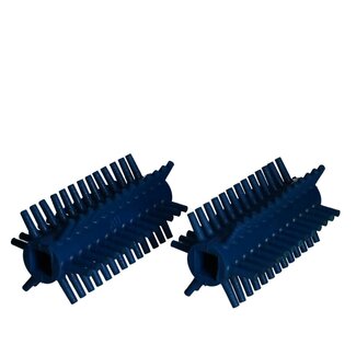 4A Hard Brush Short Comb | Colour: Blue | Per 2 brushes