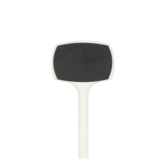 4A Rechte Stecketikette | Farbe: Natuurlijk Weiß | Länge 25 centimeter | Pro 50 Stecketiketten