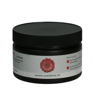 4A Bloemen Optrekverf | Kleur: Bruin | Gewicht 100 gram | Per potje