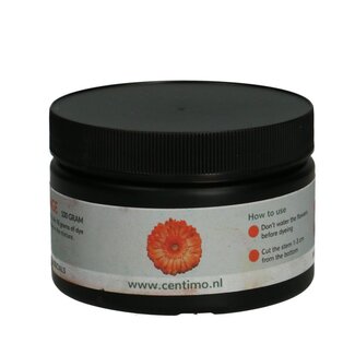 4A Blumen Aufziehfarbe | Farbe: Orange | Gewicht 100 gram | Pro Töpfchen