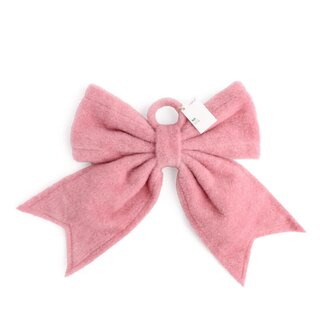 4A Felt Bow Decoration | Colour: Pink | Diameter 24 centimeter | Per 12 bows