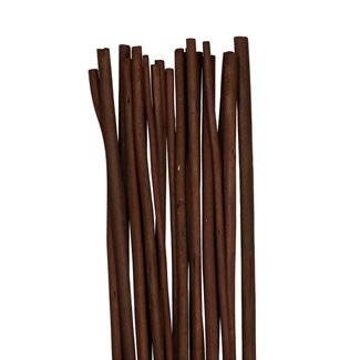 4A Getrockneter Bambusstab | Farbe: Braun | Länge ± 100 centimeter | Pro 20 Stäbe