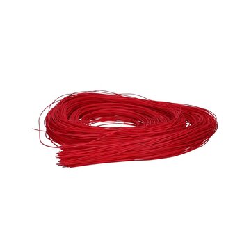 4A Rotan Rattan | Kleur: Rood | Diameter 1.5 millimeter | Per 250 gram
