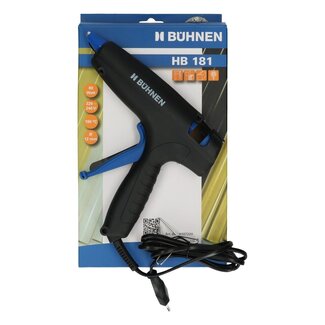 4A Heißklebepistole Hobby 80 Watt | Farbe: Schwarz | Pro Heißklebepistole