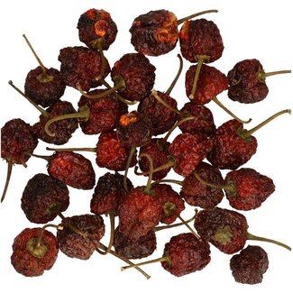 4A Dried fruit chilli pepper small | Colour: Red | Weight 200 gram per bag | Per 5 bags