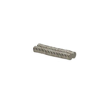 4A Corsage magnets | Colour: Silver-coloured | Per 50 magnets