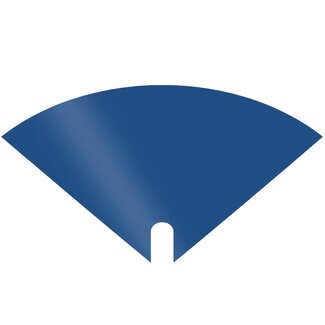 4A Housses Moon Isa | Couleur: Bleu | Longueur 40 centimeter | Largeur 40 centimeter | Par 50 housses