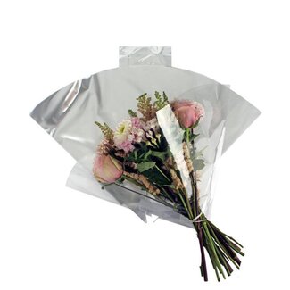 4A Hoezen Angelo OPP35 | Kleur: Transparant | Lengte 40 centimeter | Hoogte 40 centimeter | Per 50 hoezen